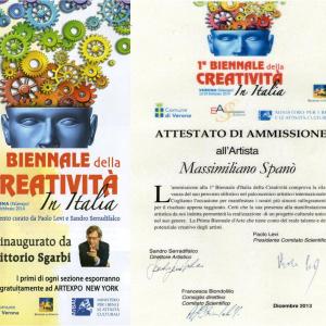 1° Biennale della Creatività in Italia - Verona 2014