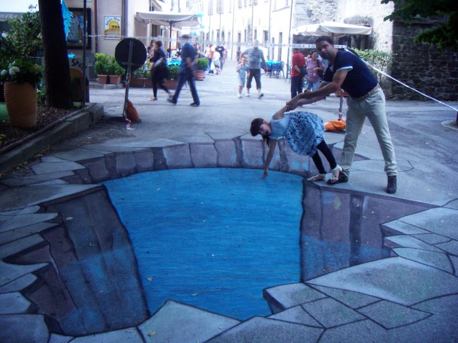 3d anamorphic street art