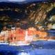 PAESAGGIO DEL MARE_MANFREDONIA_GARGANO_ Antonio Civitarese 2015-tecnica mista su tela 80x80cm