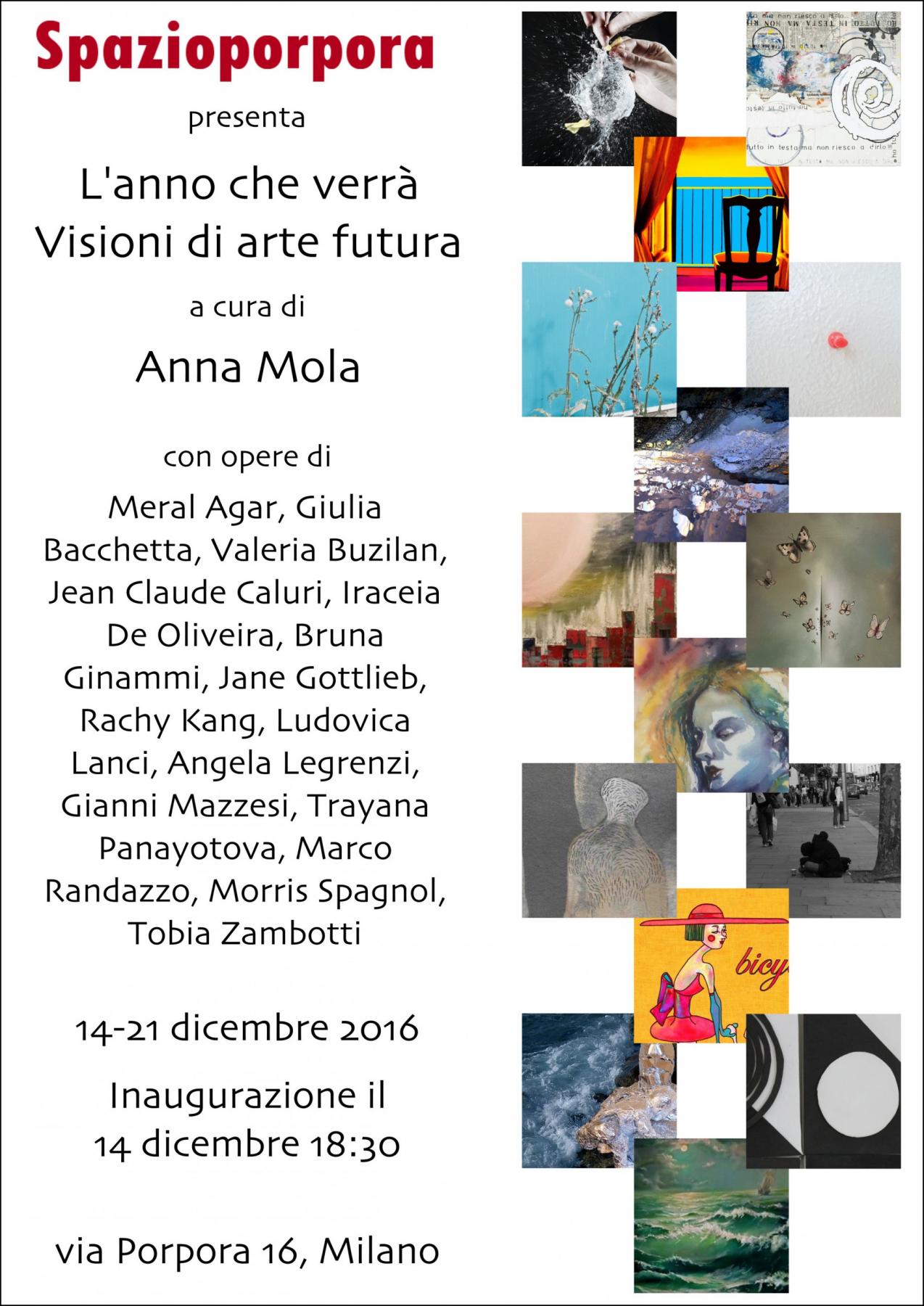 L'anno che verrà. Visioni di arte futura