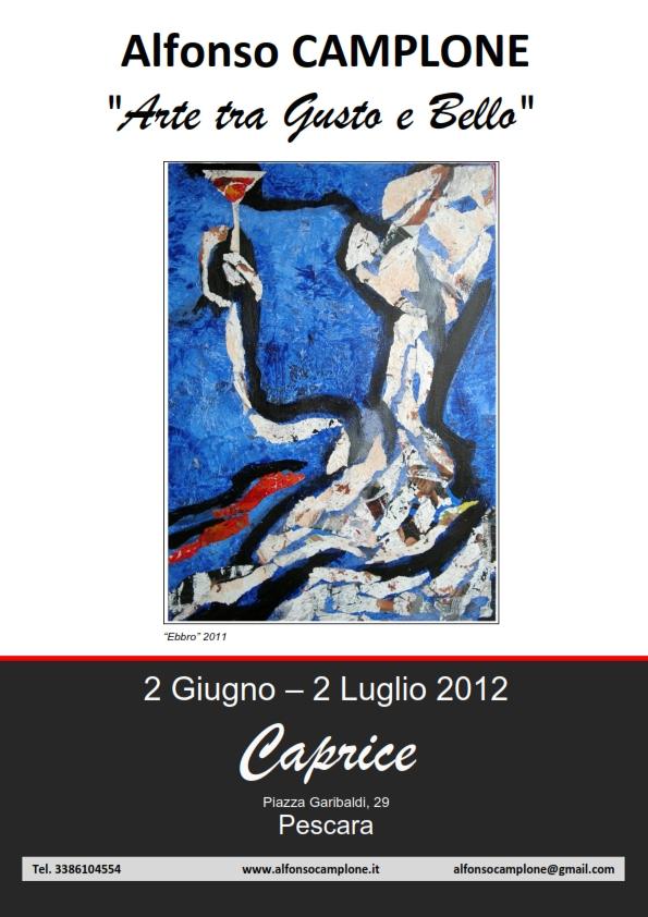 "Arte tra Gusto e Bello" a Caprice