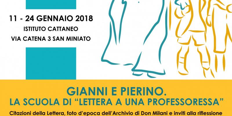 “Gianni e Pierino. La scuola di Lettera ad una professoressa” 