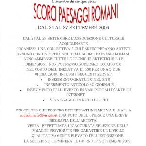 SCORCI PAESAGGI ROMANI