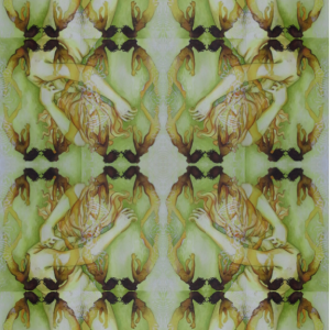 Digital Wallpaper Prototype: Homage to the Yellow Wallpaper