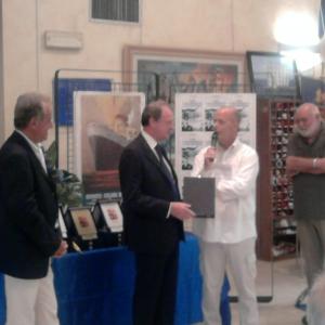 XV NATIONAL SEAFARERS PRIZE - AWARD COMPETITION ARTS TO KNIGHT OMAR SALVAGNO