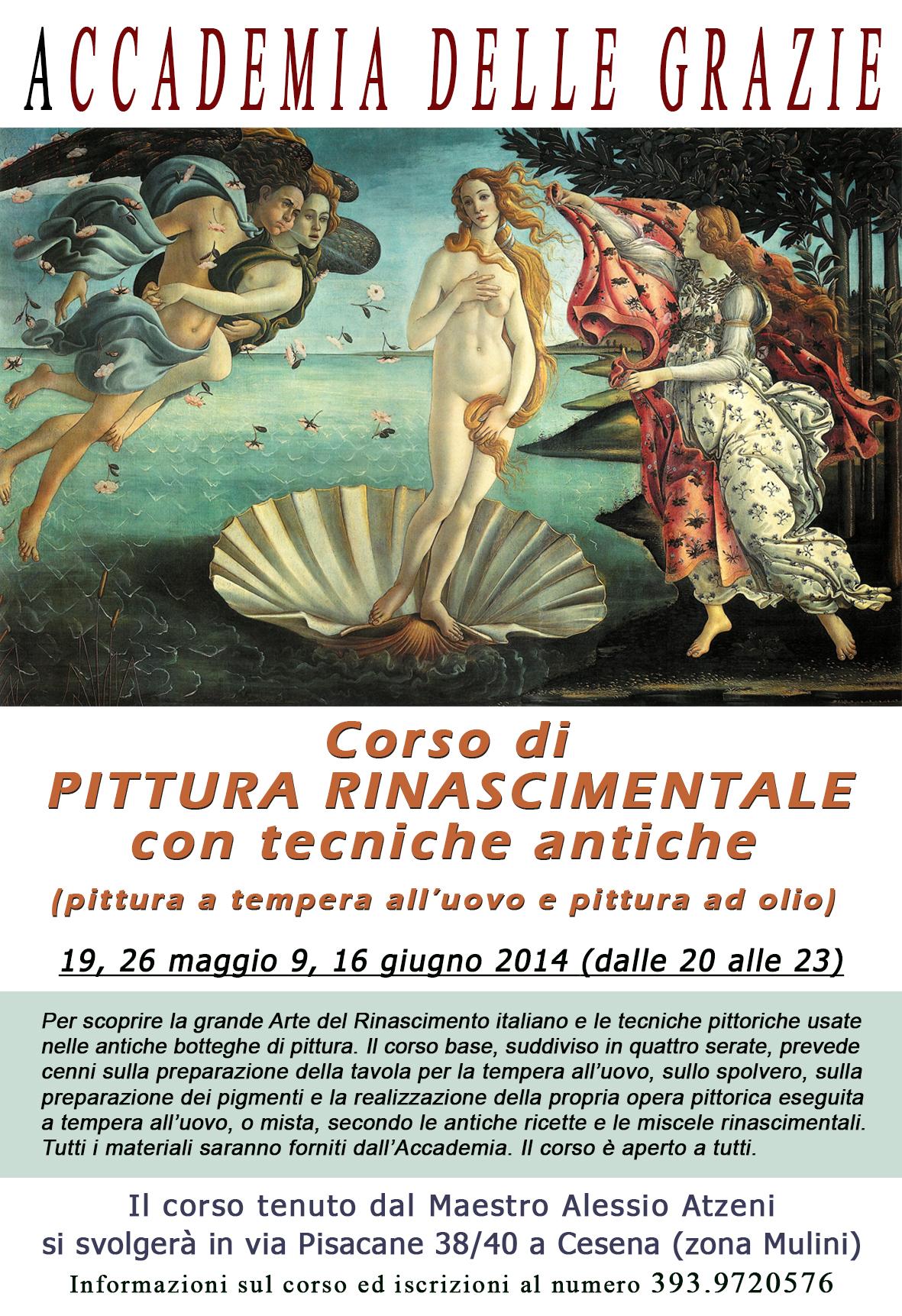 CORSO DI PITTURA RINASCIMENTALE (CESENA)