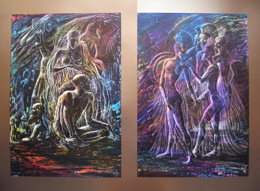 diptych " Psychological etudes ": " Seven coverlets ", " Your song ". 