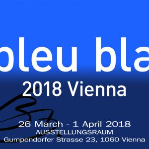 Blue bleu blau blu 2018 Vienna