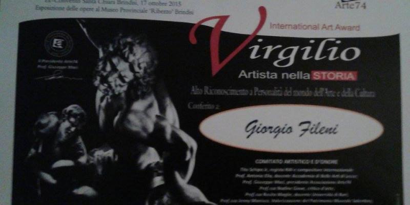 International Art Award Virgilio Artista nella storia.