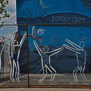 Basketball at the Park - Street Art Project