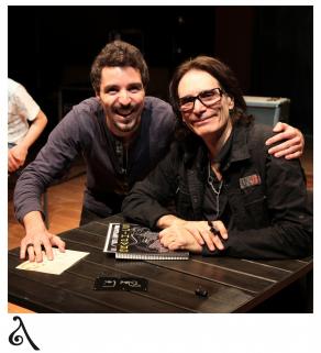 EvoArtist con Steve Vai