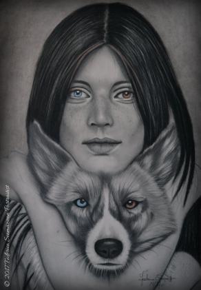 The beautiful and the wolf