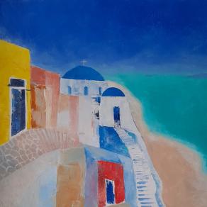 Colors of Santorini