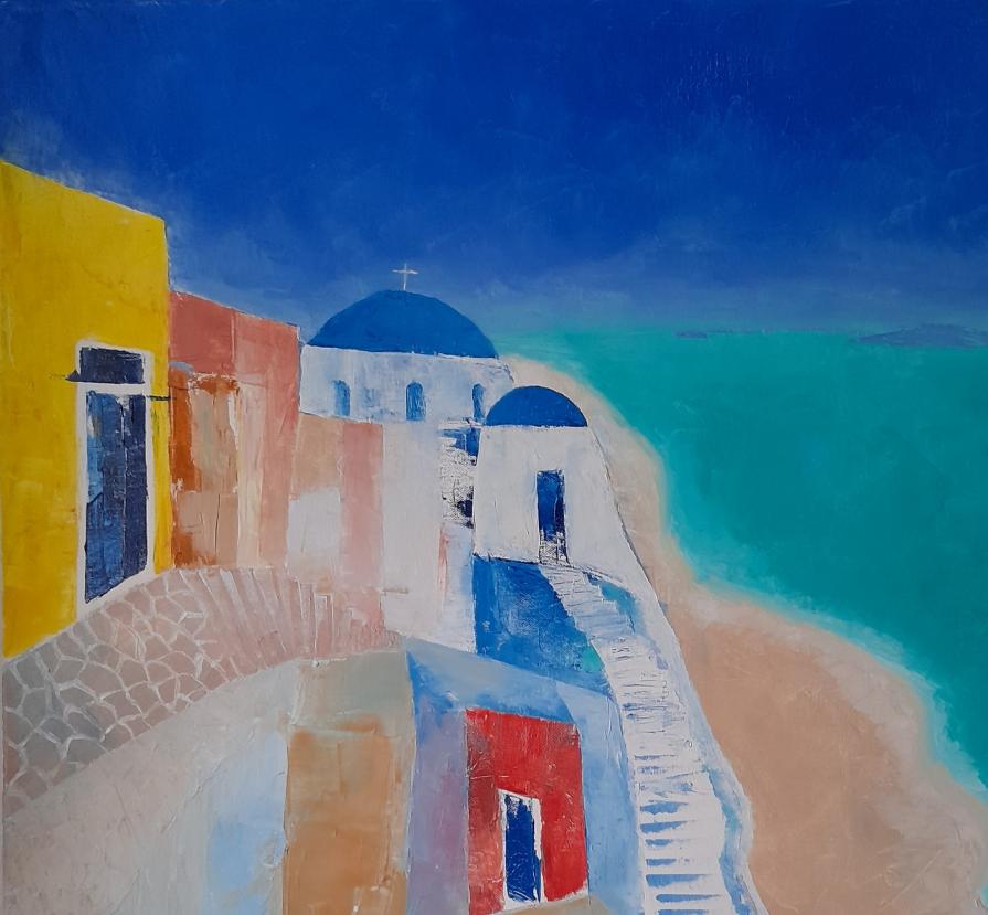 Colors of Santorini