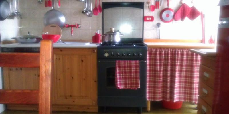 my red kitchen