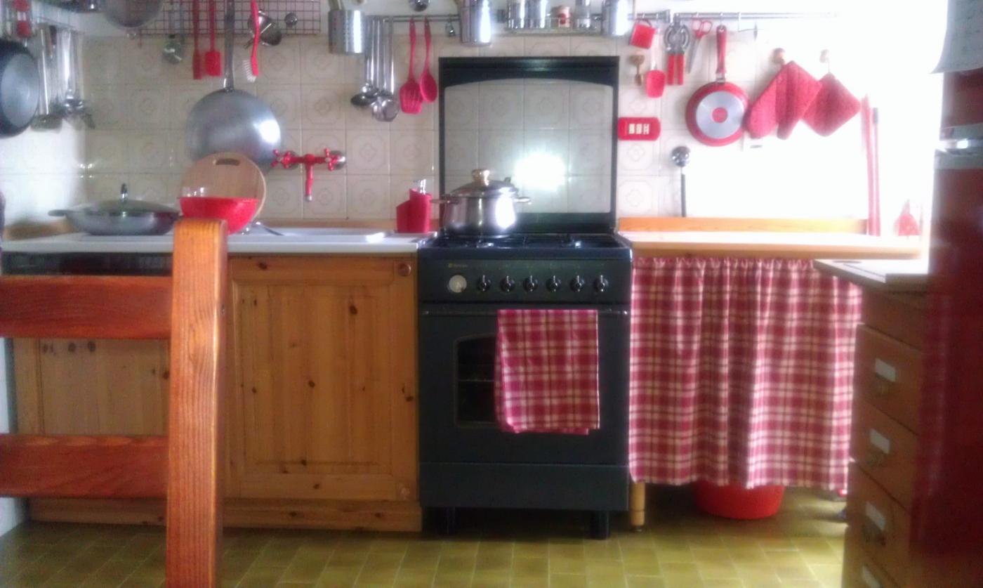 my red kitchen