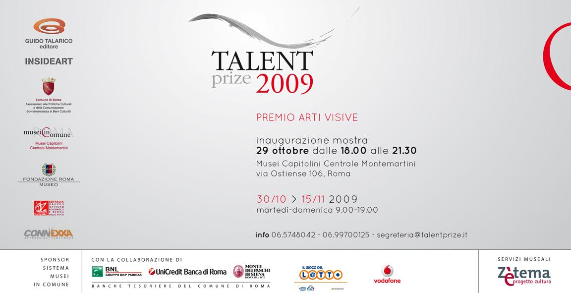 Concorso Talent Prize 2009