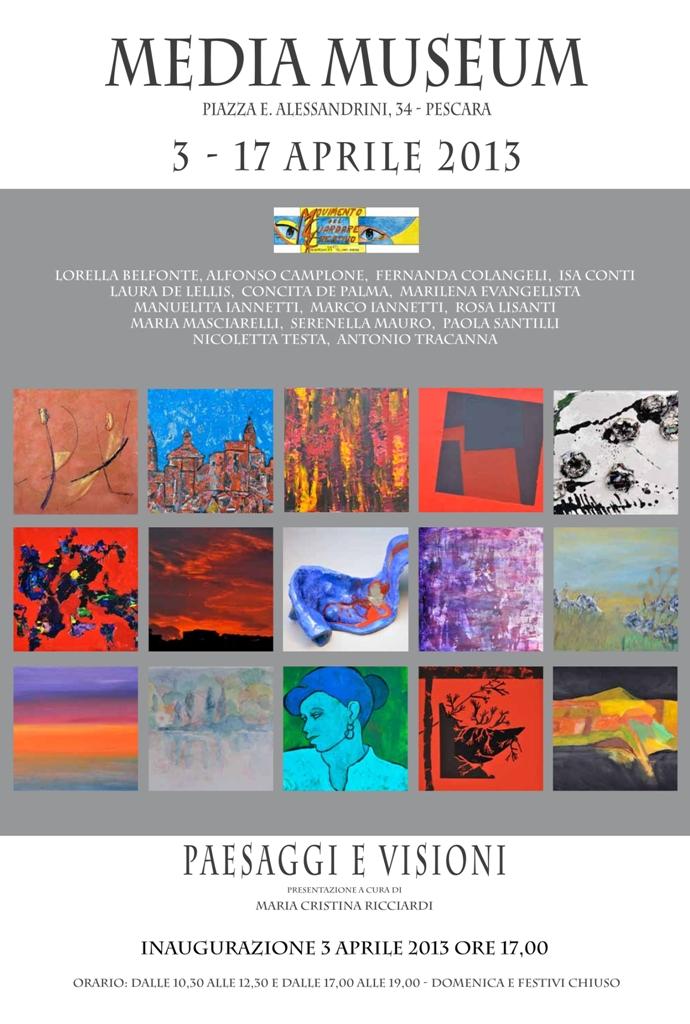 Mostra di Pittura, Scultura e Fotografia “Paesaggi e Visioni”