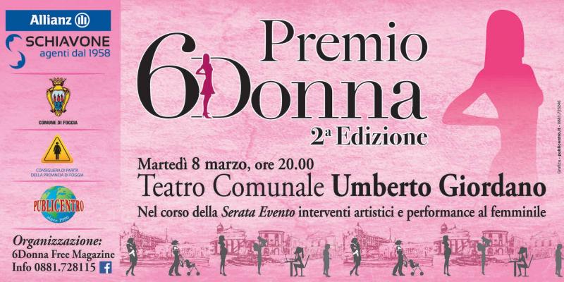 Premio 6Donna - 2nd edition