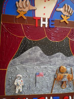 UNCLE HOLLYWOOD & THE ME ON THE MOON (detail)