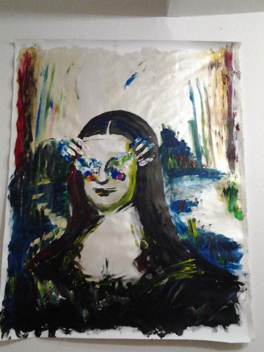 Impronte sulla Gioconda