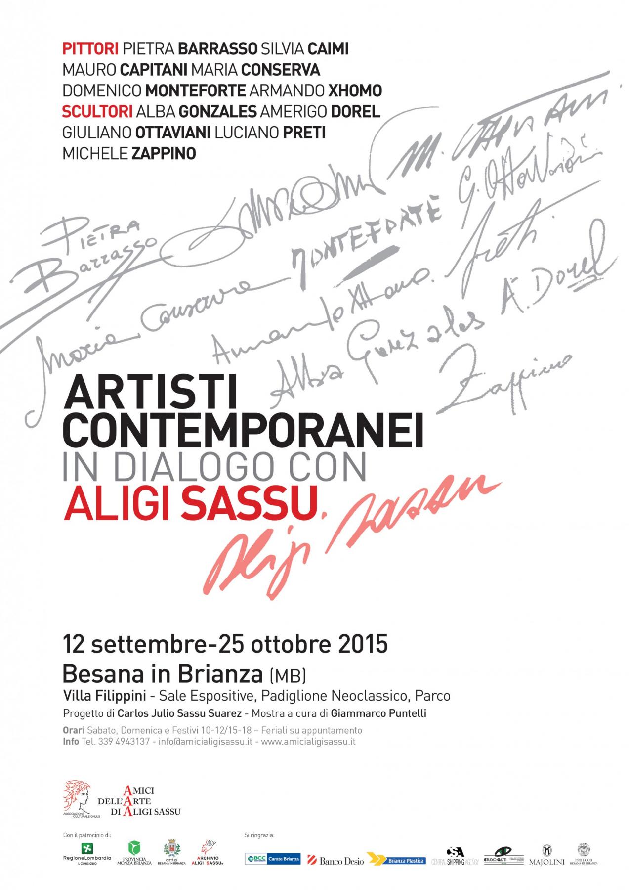 Artisti contemporanei in dialogo con Aligi Sassu