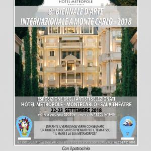 8th International Biennial Art Exhibition in Monte-Carlo 2018