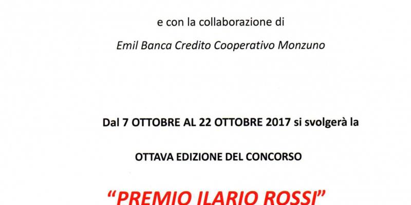 Concorso “Premio Ilario Rossi” 2017, a Monzuno (BO).