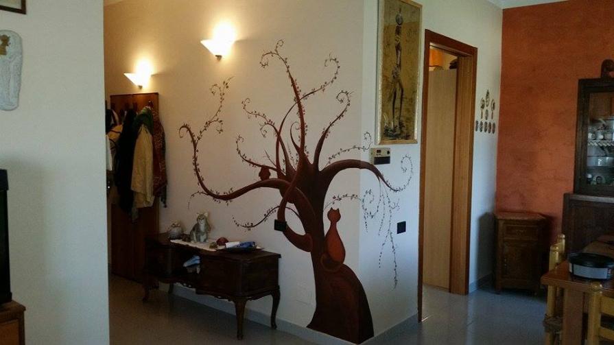 Murales - Albero dell'accoglienza