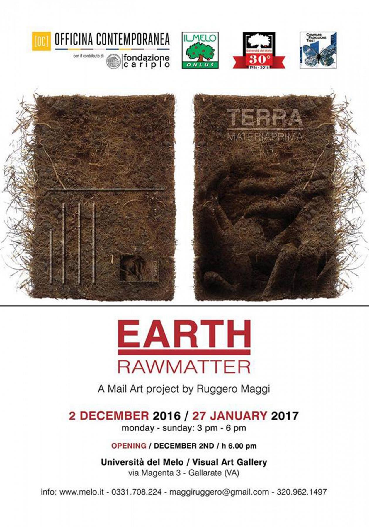 Earth Rawmatter A Mail Art project by Ruggero Maggi