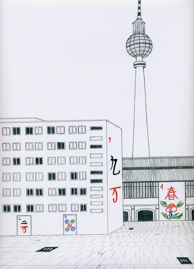 Mah-jong BERLIN, Alexander platz