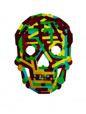 green skull