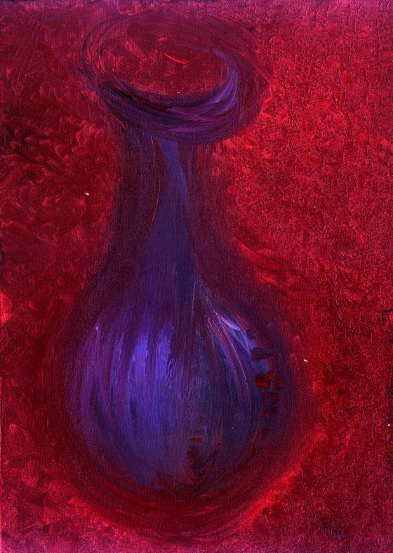 Red in blue, 2001