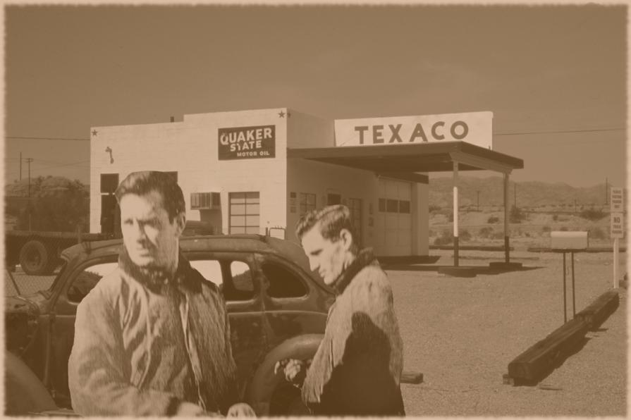 Jack Kerouac e Neal Cassady (Jack Kerouac, ai confini della realtà) - Sartorius - Opera Celeste Network