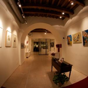 Sale espositive della Galleria360 Firenze