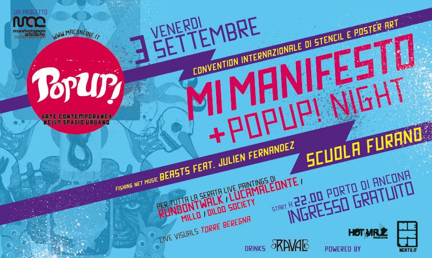 POP UP!+MI MANIFESTO