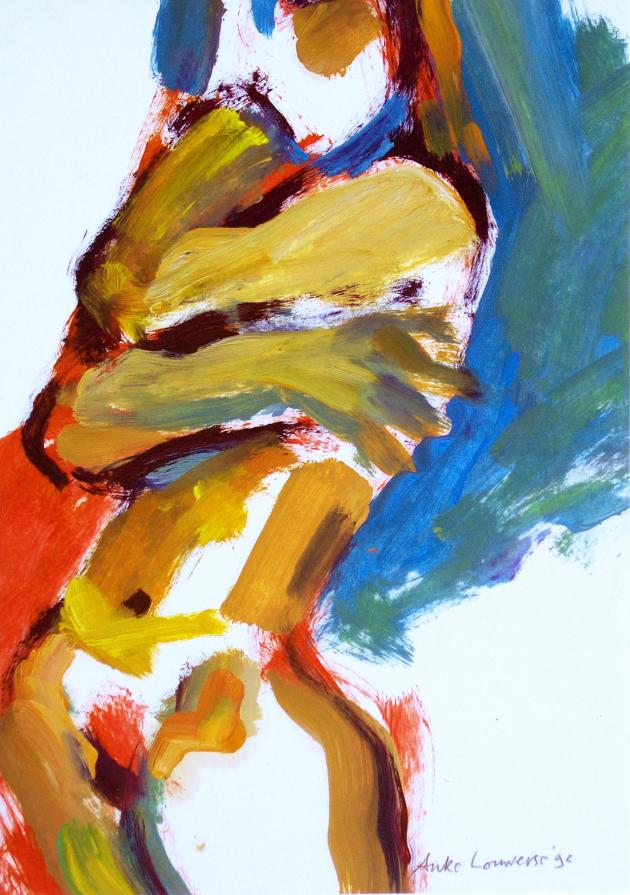 abstract nude