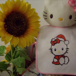 Bavaglino di hello kitty