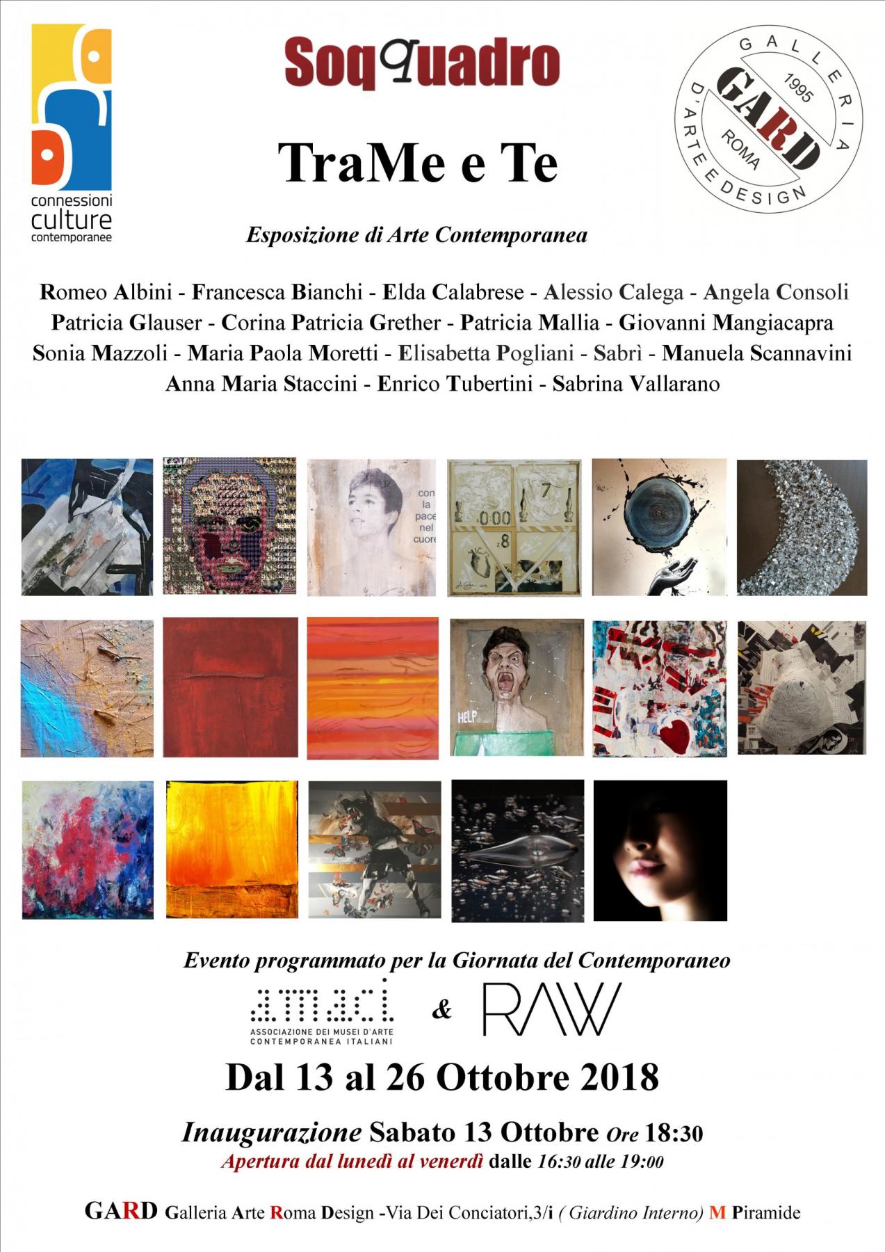 - TraMe and Te - contemporary art exhibition