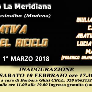 CREATIVA- L'ARTE DEL RICICLO AL CLUB MERIDIANA DI MODENA