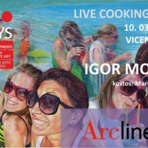 Igor Molin con ART STAYS - LIVE COOKING DAY