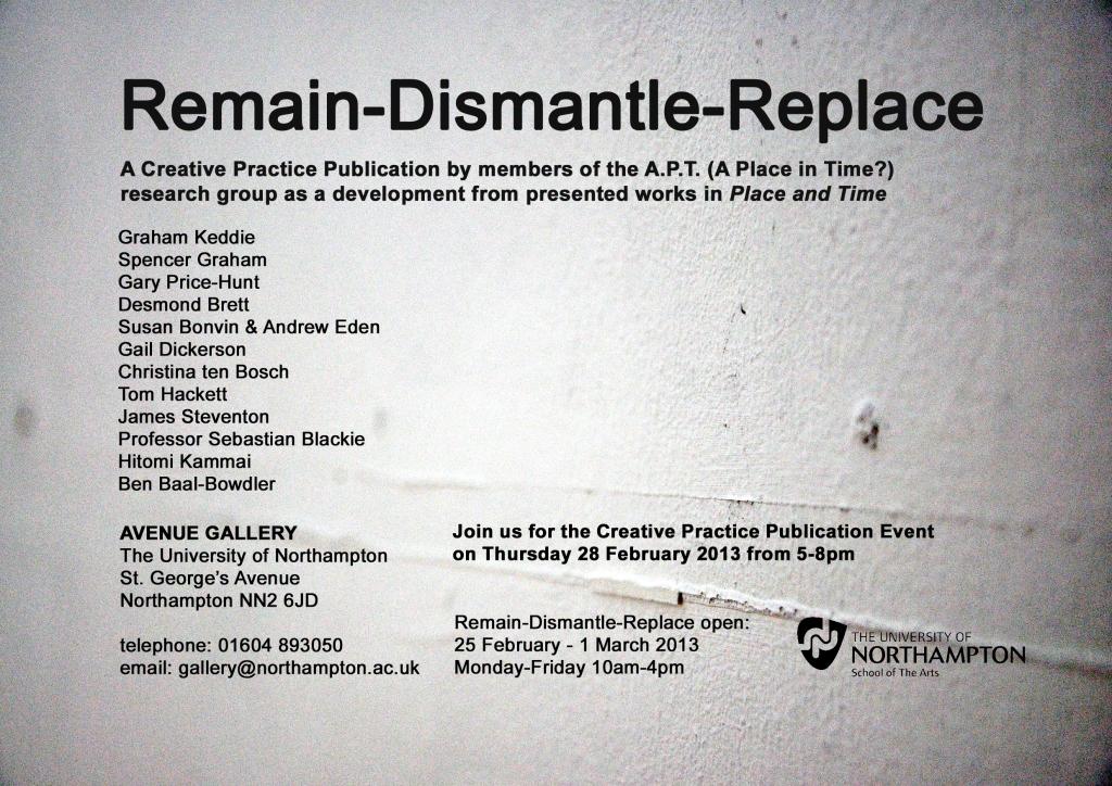 Remain-Dimantle-Replace