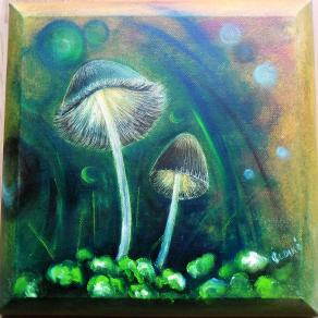 MAGIC MUSHROOM TRIPTICHON 3