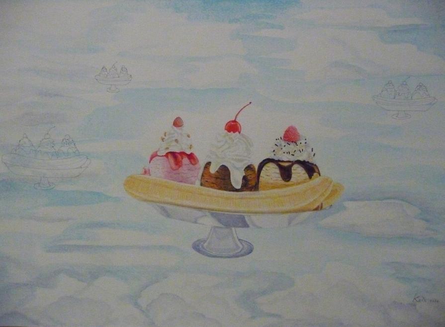 "Oh,banana split!"