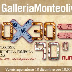  VERNISSAGE 30 X 30 NUMERI DELLA TOMBOLA NAPOLETANA GalleriaMonteoliveto NiceNapoli 