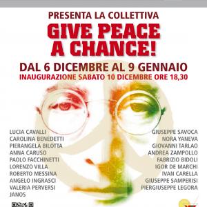 RASSEGNA COLLETTIVA GIVE PEACE A CHANCE