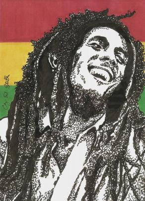 Bob Marley Laughing