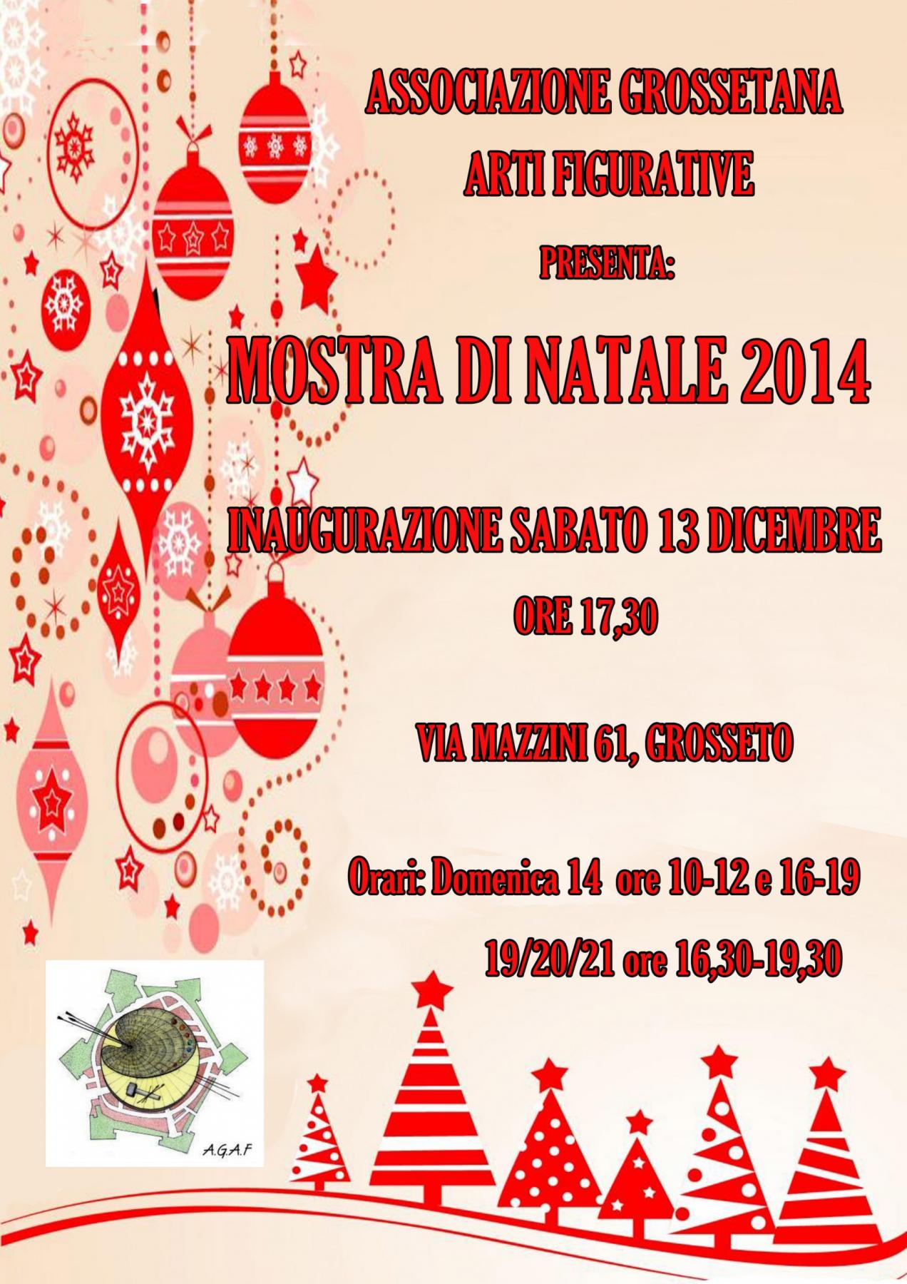 Mostra di Natale artisti AGAF