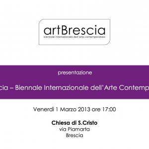 ARTBRESCIA 2013: L’arte contemporanea  chiama! Brescia risponde: (r) – evolution 