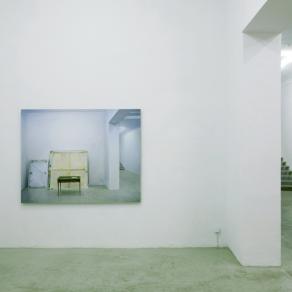 'Gallery (DESK)' instalation view - photo with the painting 'GALLERY (DESK)'